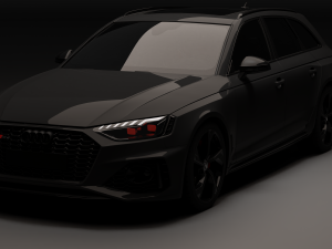 Audi RS 4 3D Model