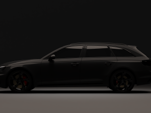 Audi RS 4 3D Model