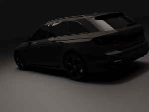 Audi RS 4 3D Model