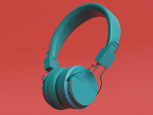 Headphone Collection in 3 colors Modelo 3D