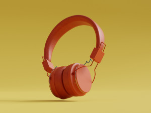 Headphone Collection in 3 colors Modelo 3D