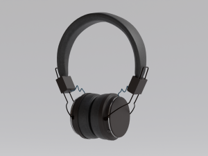 Headphone Collection in 3 colors Modelo 3D