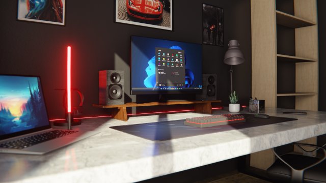 Gaming Room by Nikdox Modello 3D in Letto 3DExport