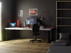 Gaming Room by Nikdox Modelo 3D