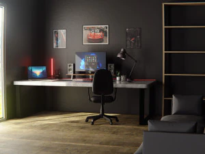 Gaming Room by Nikdox 3D Model