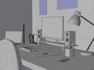 Gaming Room by Nikdox Modelo 3D