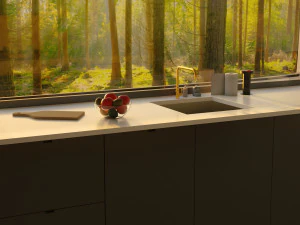 Modern kitchen interior 3D Model