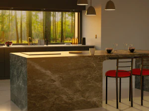 Modern kitchen interior 3D Model