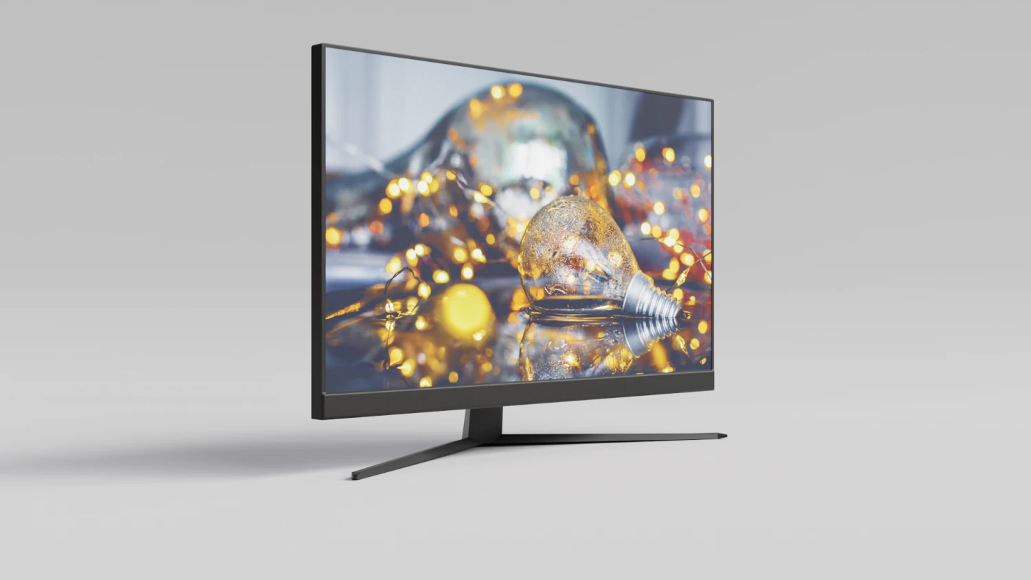 Low-poly Computer Monitor by Nikdox Low-poly 3D Model .c4d .max .obj .3ds .fbx .stl .blend 