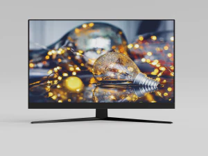 Low-poly Computer Monitor by Nikdox Low-poly 3D Model