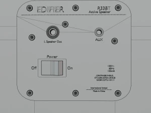 Computer speakers Edifier R33BT 3D Model