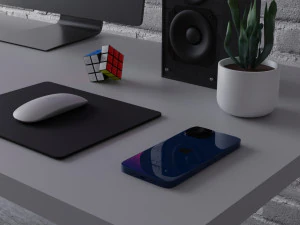 Modern Computer Setup 3D Model