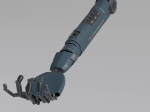 Robot Arm by Nikdox 3D Model