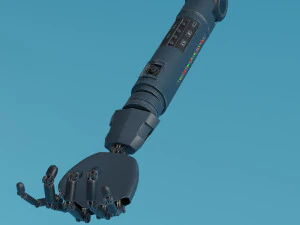 Robot Arm by Nikdox 3D Model