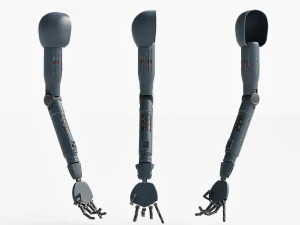 Robot Arm by Nikdox 3D Model