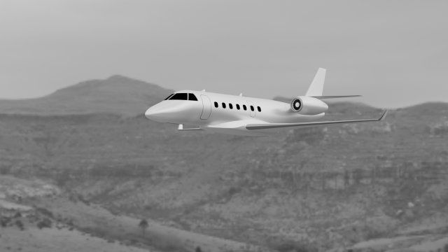 Bussines Jet by Nikdox Modelo 3D .c4d .max .obj .3ds .fbx .stl .blend 