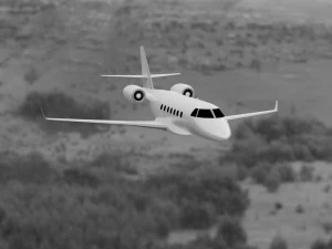 Jato executivo da Nikwax Modelo 3D