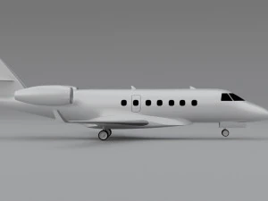 Jato executivo da Nikwax Modelo 3D