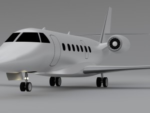 Bussines Jet by Nikdox Modelo 3D
