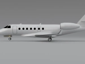 Jato executivo da Nikwax Modelo 3D