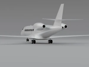 Jato executivo da Nikwax Modelo 3D