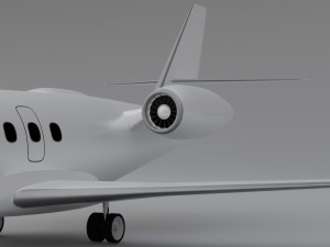 Bussines Jet by Nikdox Modelo 3D