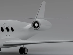 Jato executivo da Nikwax Modelo 3D