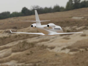 Jato executivo da Nikwax Modelo 3D