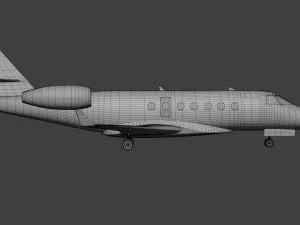 Jato executivo da Nikwax Modelo 3D