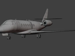 Jato executivo da Nikwax Modelo 3D