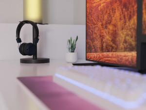 Minimatistic Computer Desk by Nikdox 3D Модель