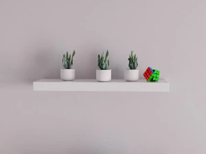 Minimatistic Computer Desk by Nikdox 3D Model