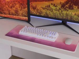 Minimatistic Computer Desk by Nikdox 3D Model