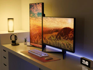 Minimatistic Computer Desk by Nikdox 3D Model