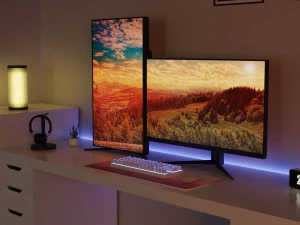 Minimatistic Computer Desk by Nikdox 3D Model