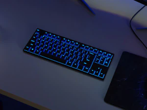 Minimatistic Gaming Desk by Nikdox 3D Model