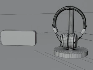 Minimatistic Gaming Desk by Nikdox 3D Model