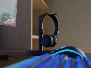 Gaming Desk in Japanesse Style by Nikdox 3D Model