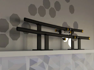 Gaming Desk in Japanesse Style by Nikdox 3D Model
