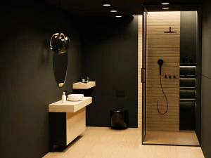 Modern Bathroom Interior by Nikdox 3D Model