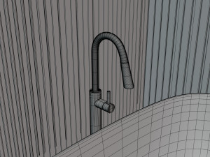 Minimalistic Bathroom Interior by Nikdox 3D मॉडल