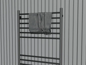 Minimalistic Bathroom Interior by Nikdox 3D Model