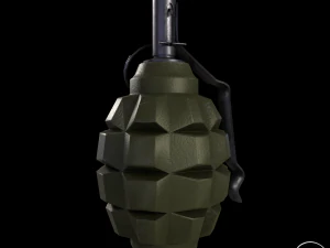 Grenade F-1 3D Model