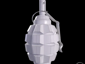 Grenade F-1 3D Model