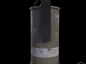 M18 Smoke grenade 3D Модель