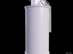 Granata fumogena M18 Modello 3D