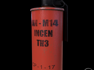 Grenade AN-M14 Modelo 3D