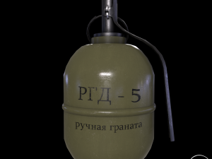 Grenade RGD-5 3D Model