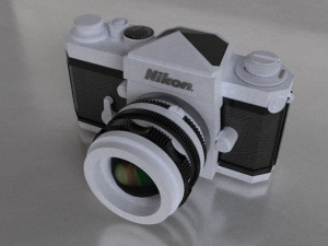 Nikon Camera 3D 模型