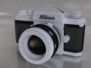 Nikon Camera 3Dモデル